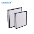 Clean-Link Wholesale Glass Fiber Panel Filter Mini Pleated Clean Room HEPA Filter H14 H13